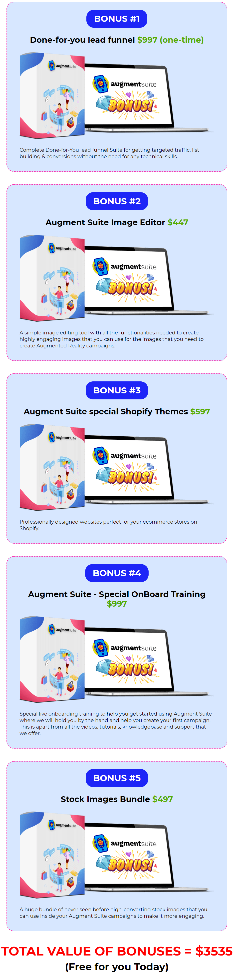 Augment-Suite bonus