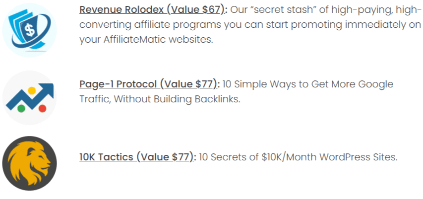 AffiliateMatic-Bonus